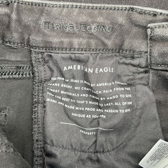 American Eagle Women's Size 4L‎ Next Level Stretch Hi Rise Jeggings - Picture 9 of 11